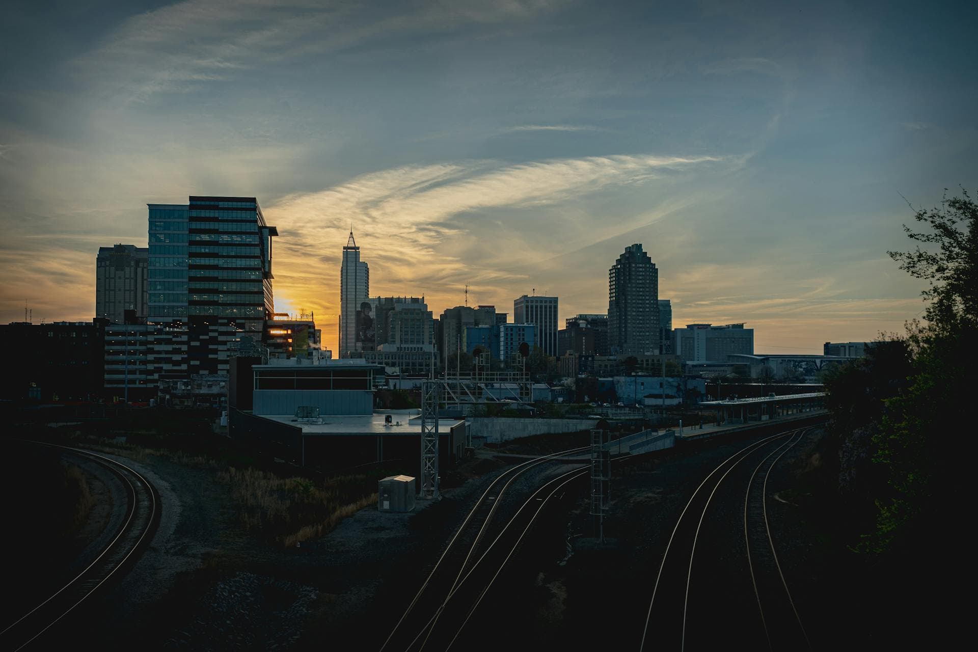 Raleigh NC skyline